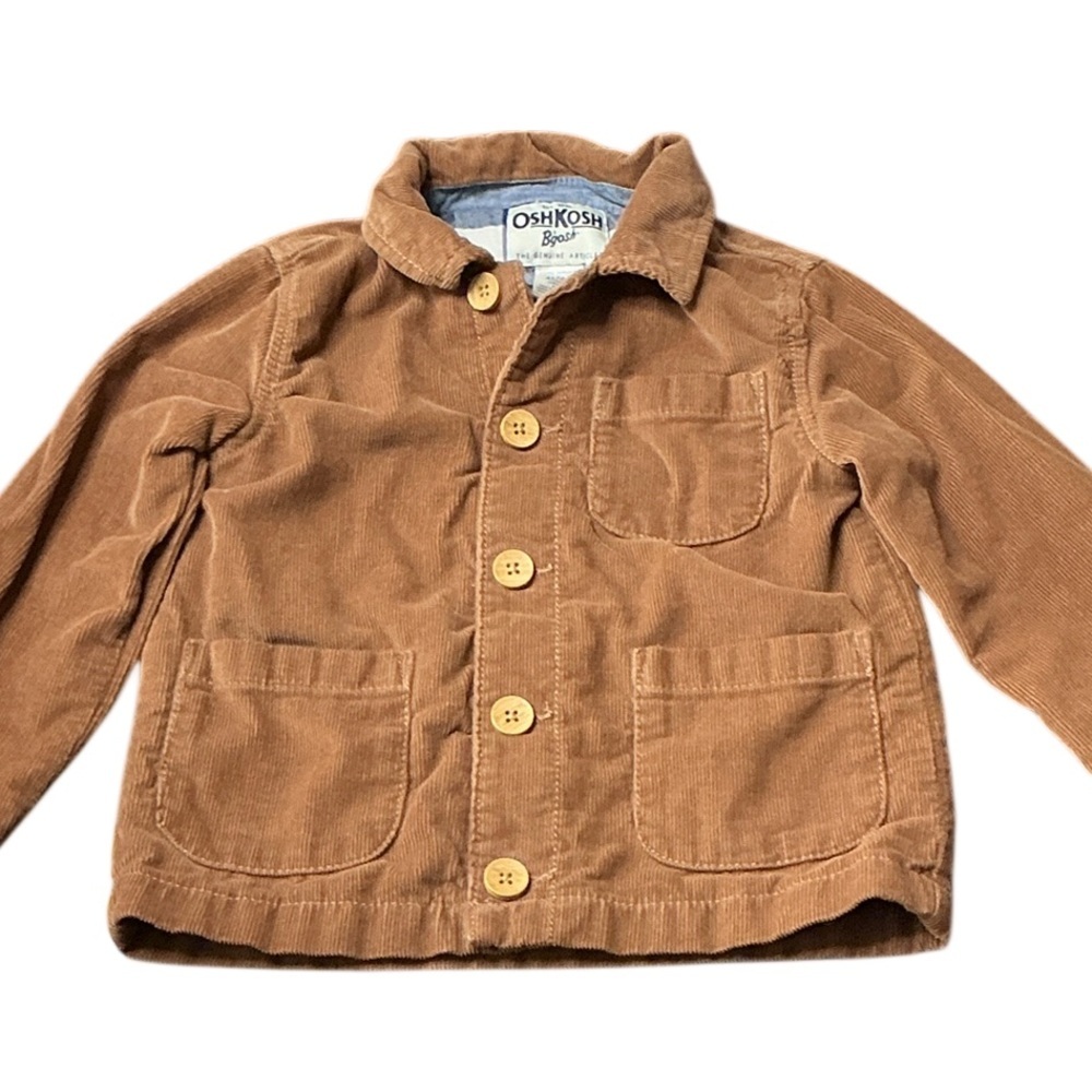 OshKosh B'gosh Kids Tan Corduroy Jacket